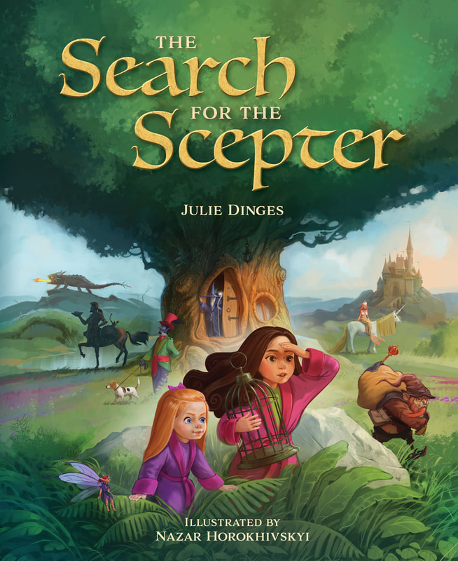 THE SEARCH FOR THE SCEPTER by Julie Dinges