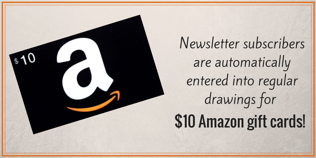 Ignite Your Book Subscribers Draw of $10 Amazon Gift Card