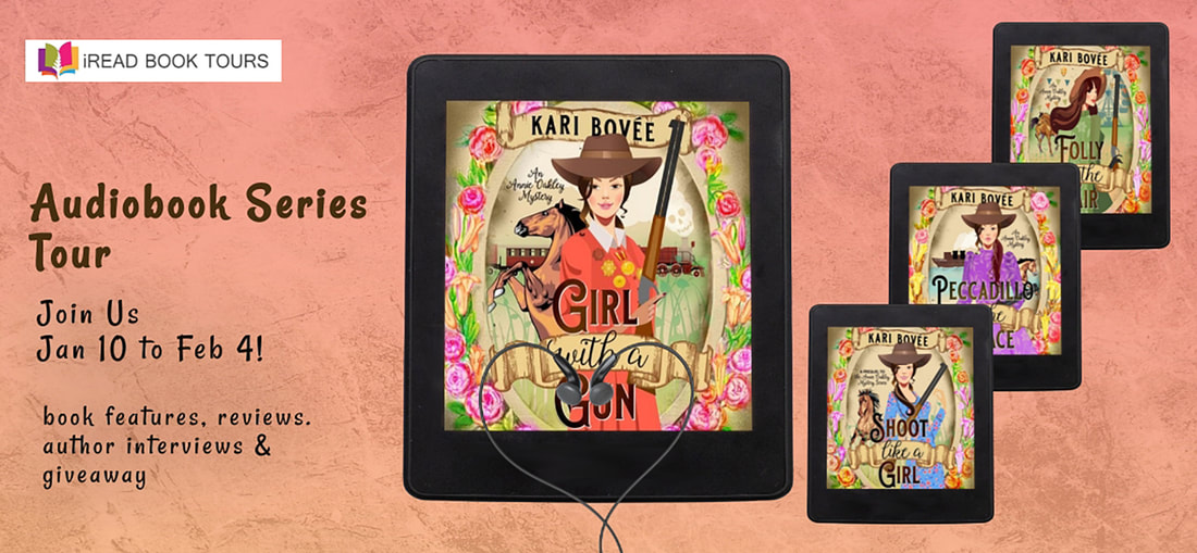 GIRL WITH A GUN (an Annie Oakley Mystery) by Kari Bovee
