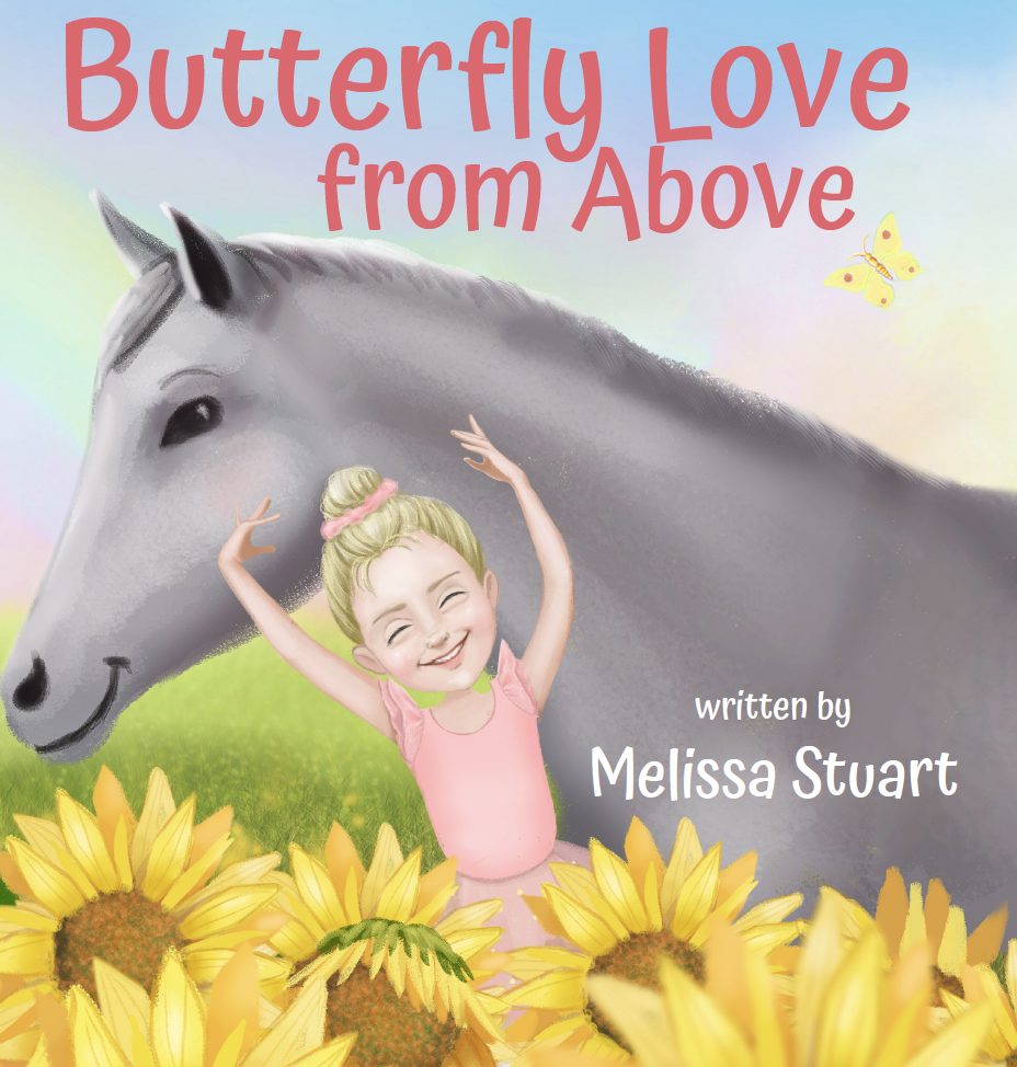 BUTTERFLY LOVE FROM ABOVE by Melissa Stuart