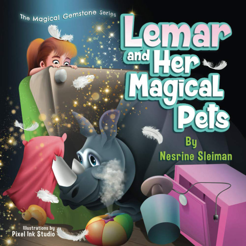 LEMUR AND HER MAGICAL PETS by Nesrine Sleiman