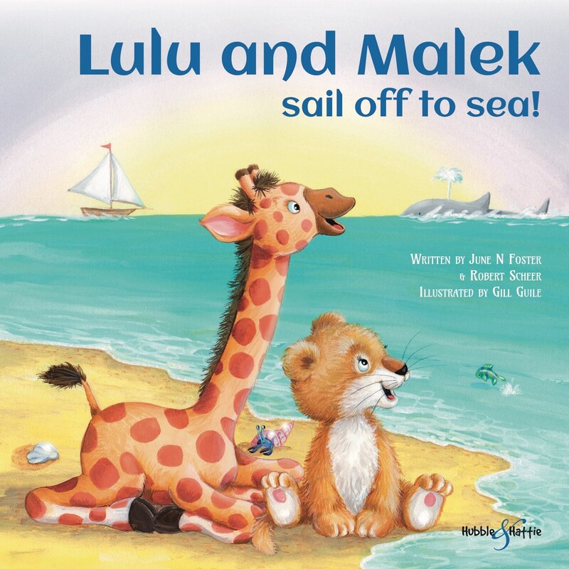 LULU AND MALEK sail off to sea! by June Foster and Rob Scheer