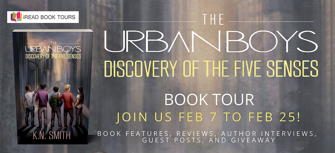 DISCOVER OF THE FIVE SENSES - THE URBAN BOYS by KN Smith